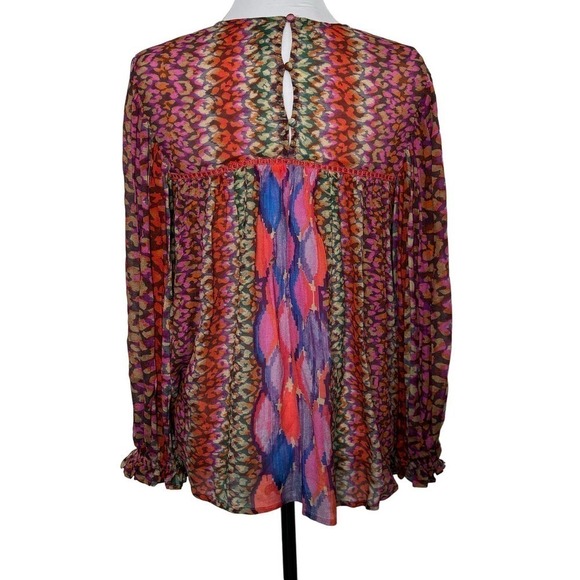 bl^nk London Top Blouse Long Sleeve Size Small‎ - Picture 2 of 11
